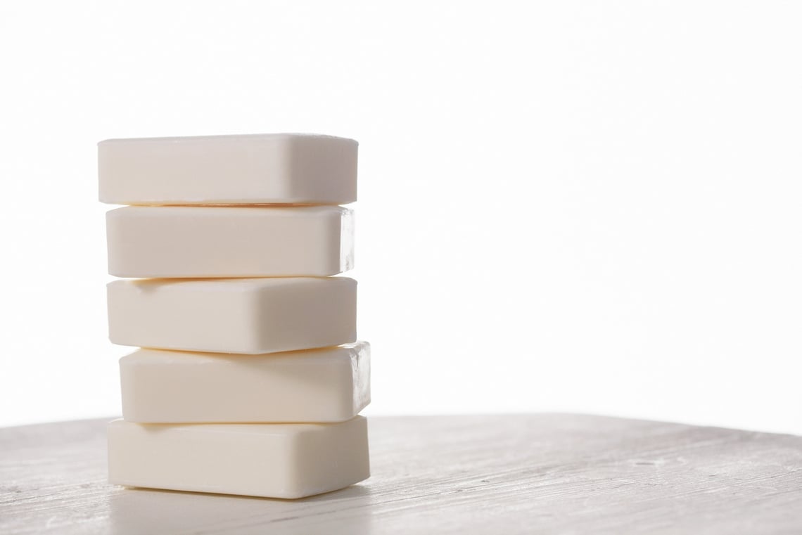 Stack of soap